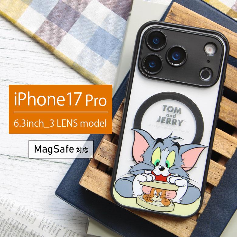 iPhone17Proケース トムとジェリー MagSafe対応 IIIIfit プランプ