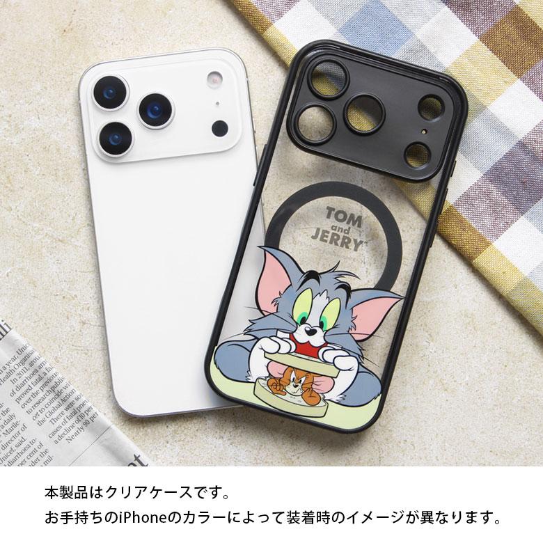 iPhone17Proケース トムとジェリー MagSafe対応 IIIIfit プランプ