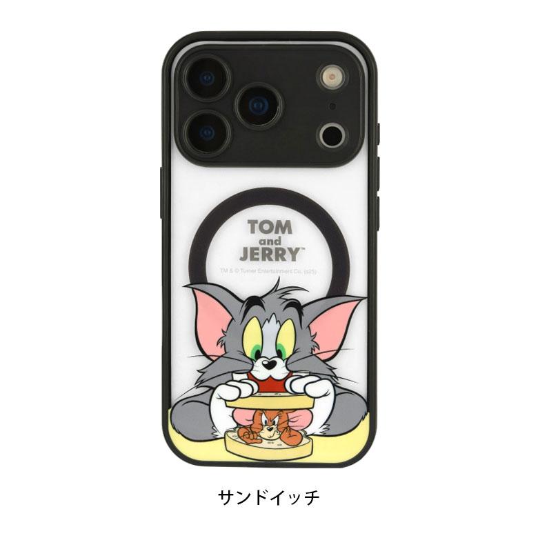 iPhone17Proケース トムとジェリー MagSafe対応 IIIIfit プランプ