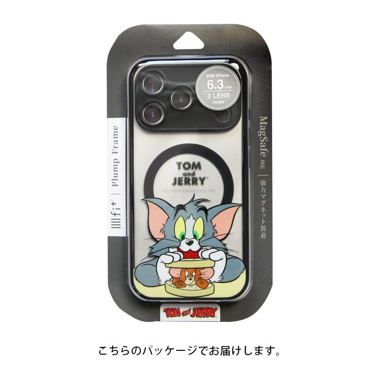 iPhone17Proケース トムとジェリー MagSafe対応 IIIIfit プランプ