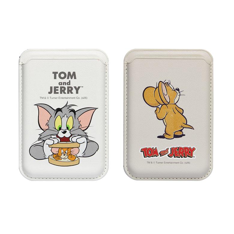 トムとジェリー magsafeカードケース カードウォレット MagSafe カード