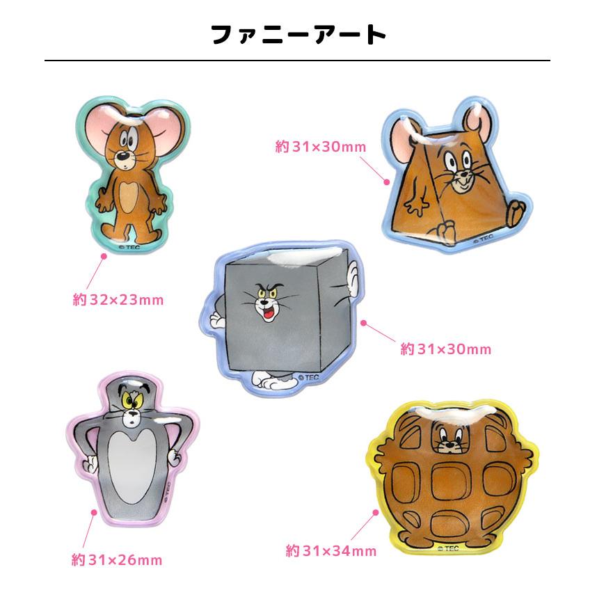 トムとジェリー bubble pop ぷっくり 立体シール ステッカー バブル