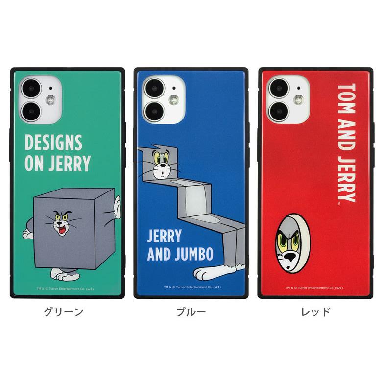 iphone12 mini ケース ガラス スクエア トムアンドジェリー iPhone 12mini アイフォン12 mini ケース トムとジェリー tmj-95 |  | 04