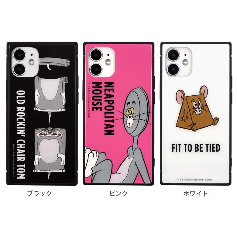 iphone12 mini ケース ガラス スクエア トムアンドジェリー iPhone 12mini アイフォン12 mini ケース トムとジェリー tmj-95 |  | 05