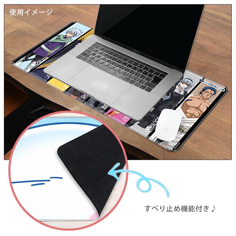 転生したらスライムだった件 デスクマット 30×60cm 大判 光学式対応 マウスパッド 転スラ tsk-13 |  | 03