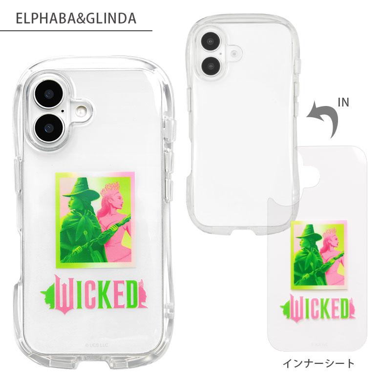 iPhone16 ケース クリスタルクリア ソフトWICKED カバー iPhone 16 アイフォン アイホン16 カバー 耐衝撃 かわいい 透明ケース クリアケース |  | 05