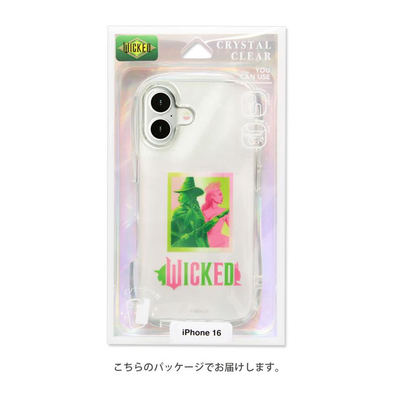 iPhone16 ケース クリスタルクリア ソフトWICKED カバー iPhone 16 アイフォン アイホン16 カバー 耐衝撃 かわいい 透明ケース クリアケース |  | 06