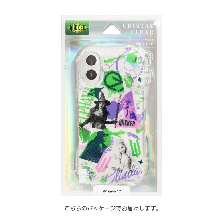 WICKED　iPhone 17 クリスタルクリアケース ソフトカバー iPhone17 アイフォン17　wkd-08a |  | 06
