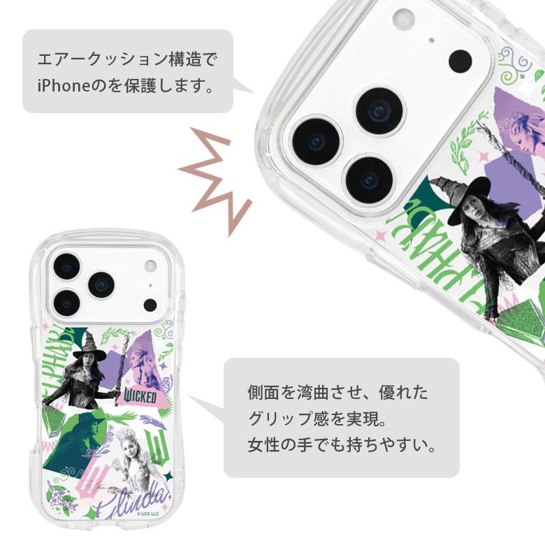 WICKED iPhone17Pro ケース クリスタルクリア クリアケース 透明