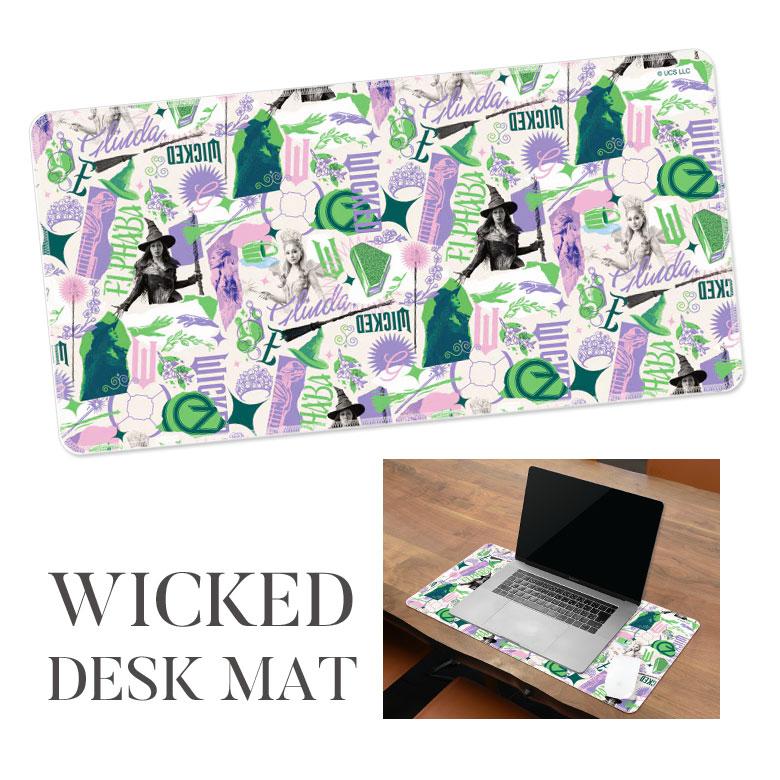 WICKED デスクマット 30×60cm 大判 光学式対応 マウスパッド ウィキッド wkd-20a | 