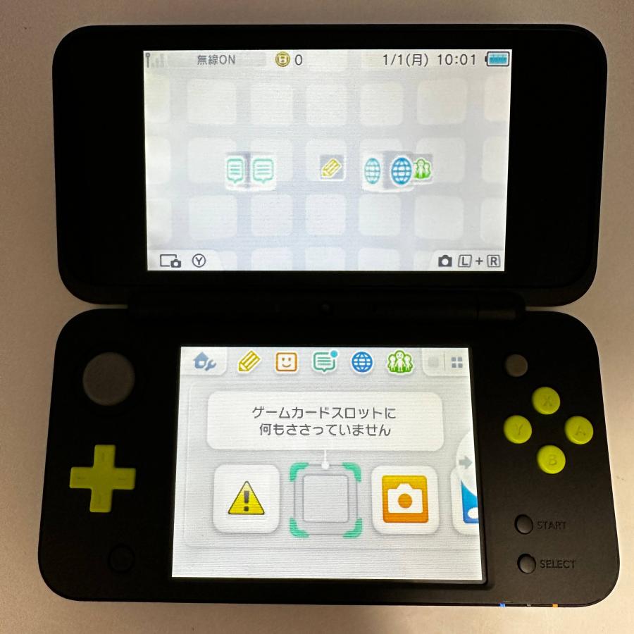 ニンテンドー2DS Newニンテンドー2DS LL ブラック×ライム 本体