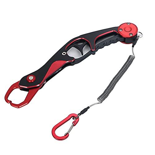 フィッシュ グリップ キャッチャー 超 軽量 アルミ 製 魚 掴み 器 安全
