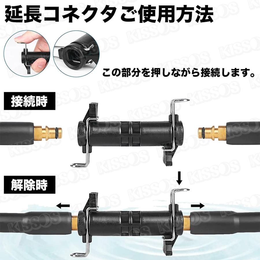ケルヒャー KARCHER 高圧 洗浄機 延長 ホース K2 K3 K4 K5 K7 シリーズ