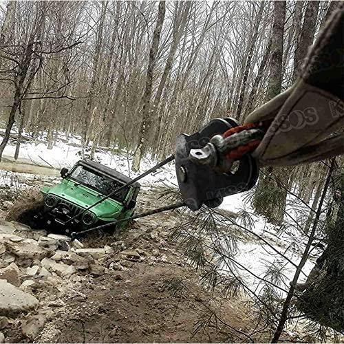 ウインチ スナッチブロック 牽引 脱輪 スタック オフロード 滑車 荷重 