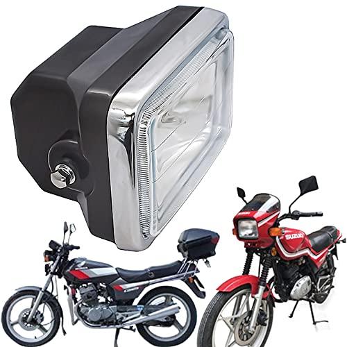 バイク オートバイ ホンダ ヘッドライト ガラスレンズ 角目 HONDA 汎用 
