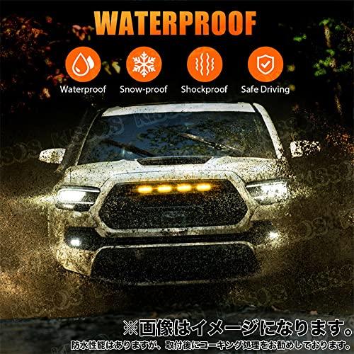 LED グリル マーカー ランプ アンバー フロントグリル カスタム LED グリル マーカー ランプ アンバー フロントグリル カスタム