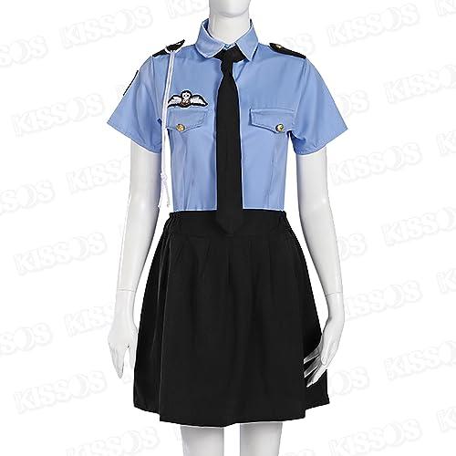 ポリス コスプレ ミニスカポリス セクシー 警察官 プリーツスカート