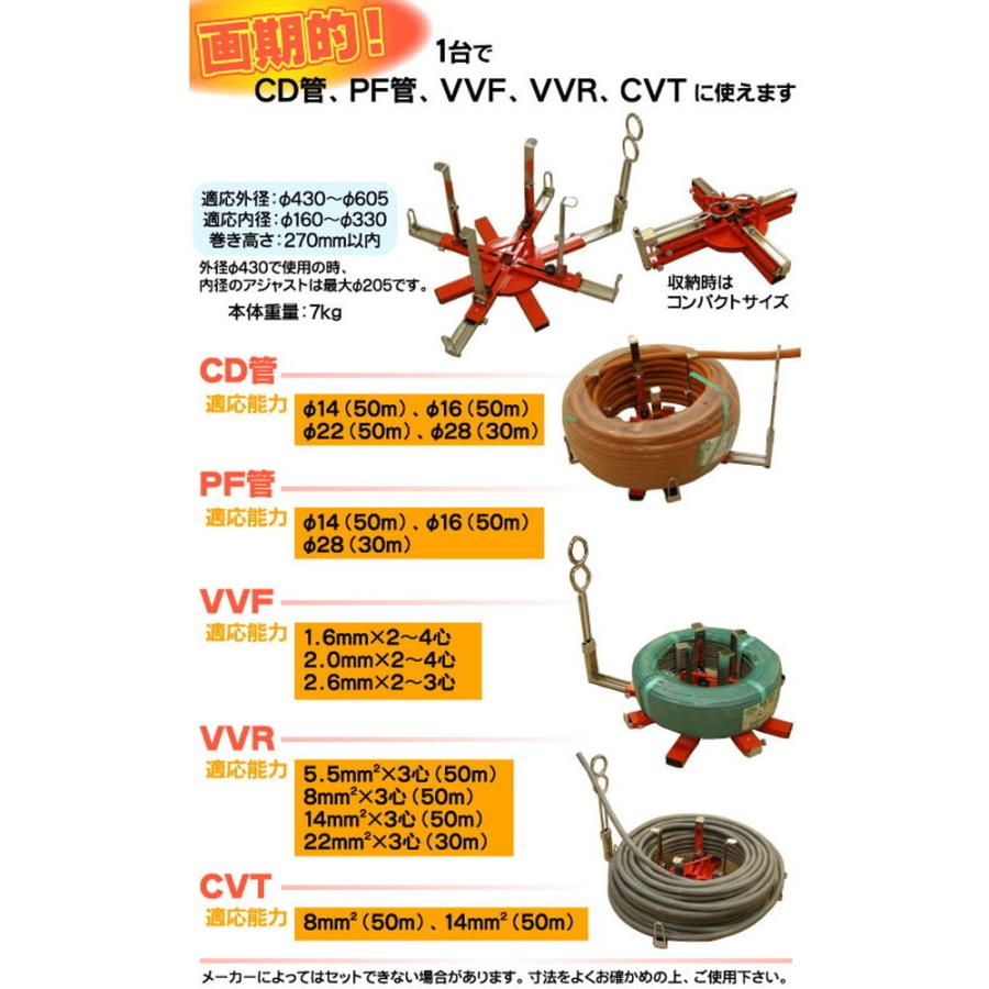 マーベル MARVEL CD管＆ケーブルリール E-9908