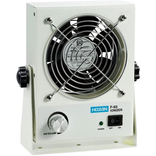 HOZAN（ホーザン） イオナイザー 除電器 直流式卓上イオナイザー