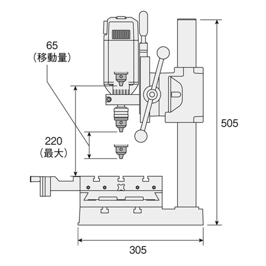 HOZAN（ホーザン） 卓上フライス盤 K-280 送料無料 : モノパ ヤフー店