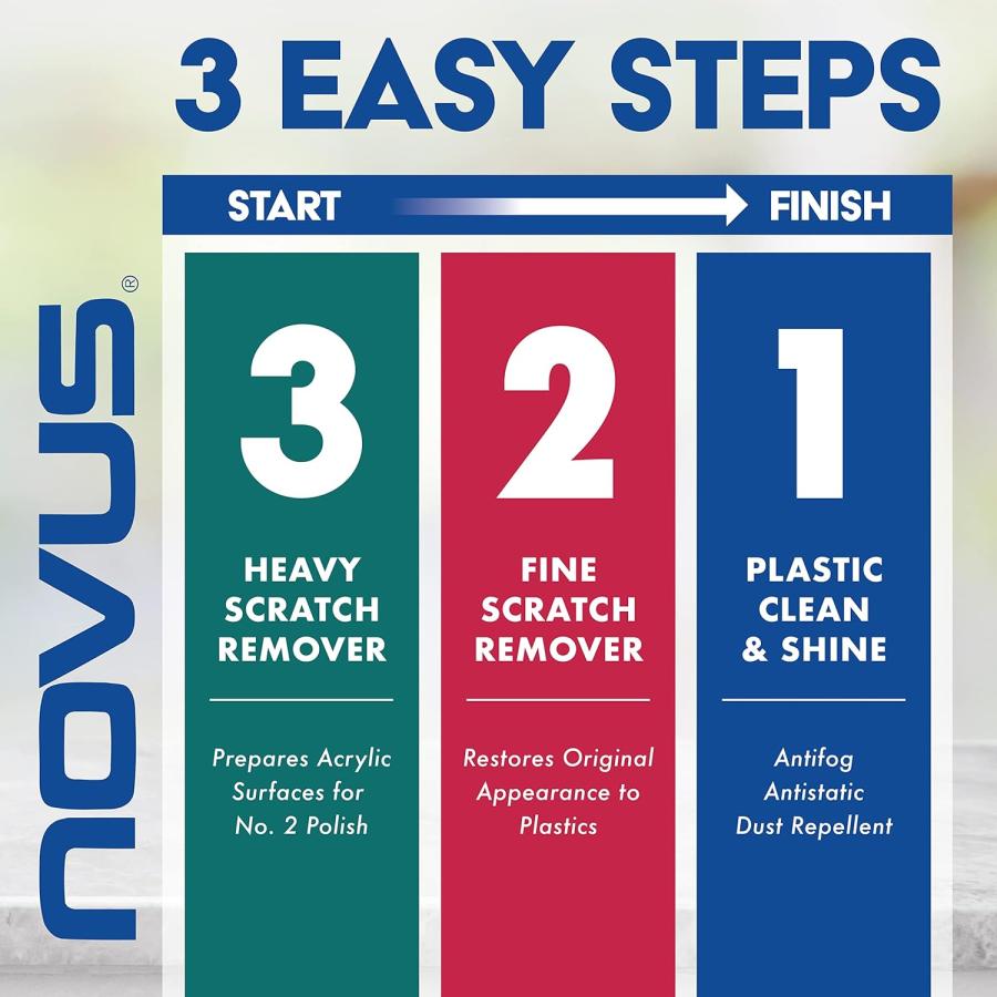 novus プラスチック ポリッシュ 仕上用 237ml NPP-1 研磨剤 磨き
