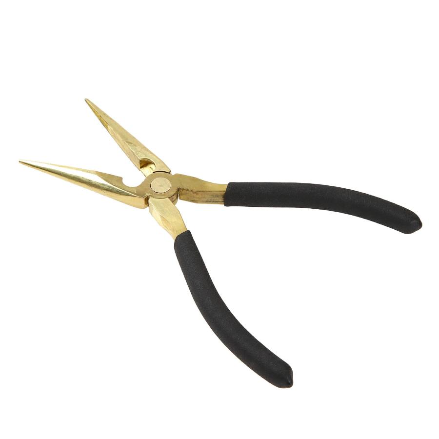 ライオン　ペンチ　6点 真鍮ラジオペンチ ストレート PBN-8 200mm×55mm 防爆工具 金型