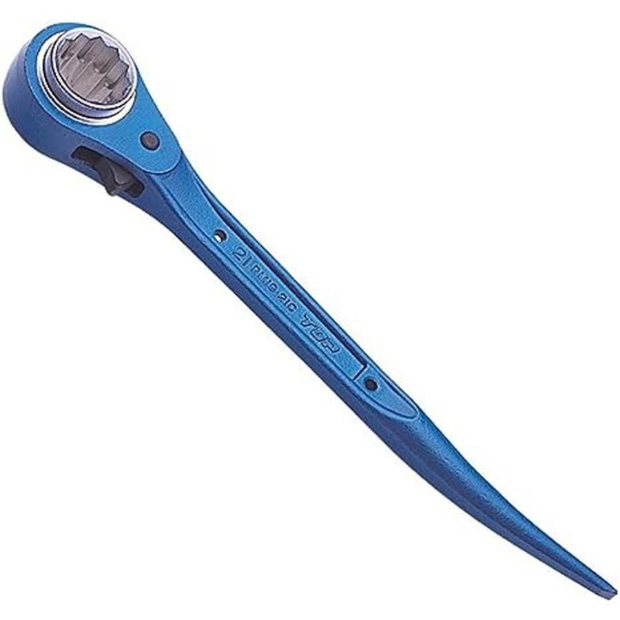 TOP（トップ） トップ工業 コンパクトラチェットレンチ 17x21mm 曲シノ