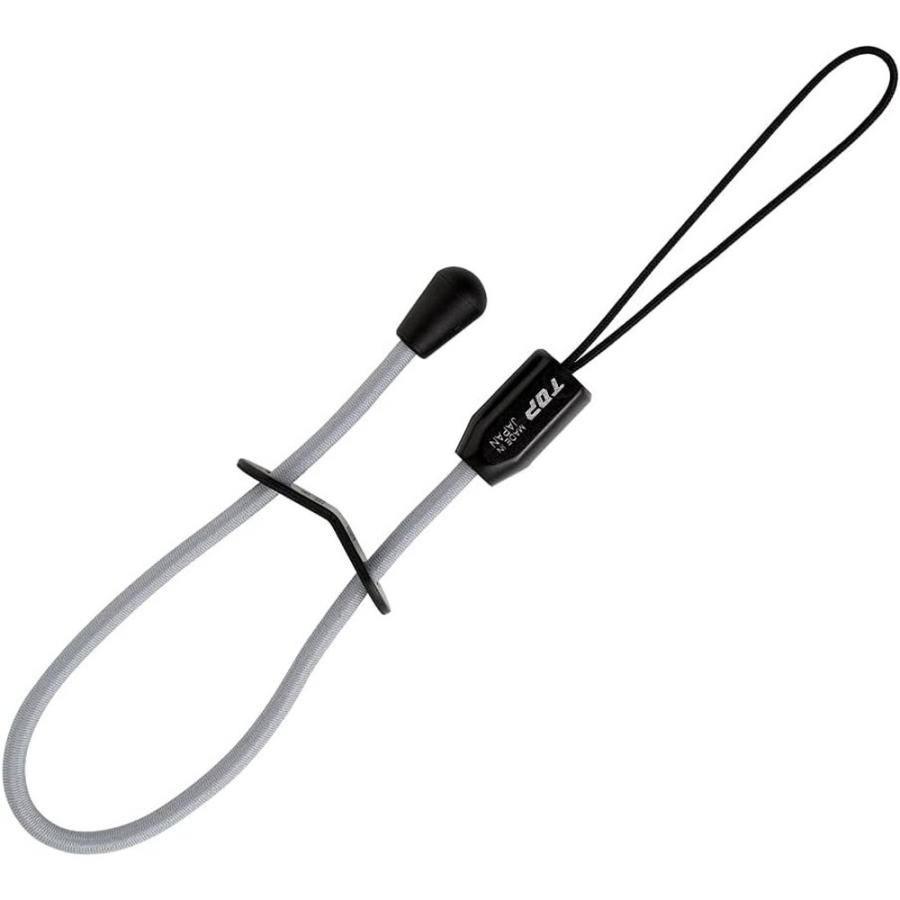 TOP（トップ） トップ工業 ゴム製セーフティストラップ グレー 腕に