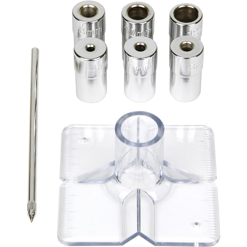 いっぽんさん専用　獣医器具　ドリルガイド各種4本セット　MIZUHO SK11 ドリルガイドキット 4~12mm SGK-6 穴あけ 木材 インパクト