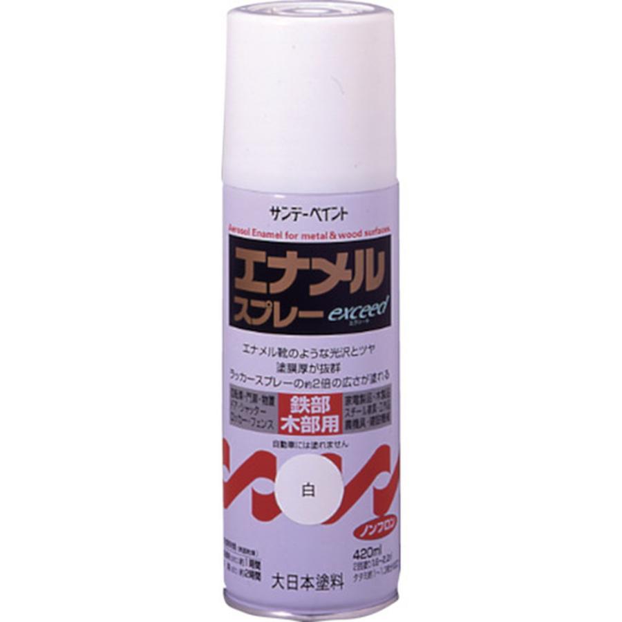 サンデーペイント エナメルスプレーEX 420ml 赤 SP-23N12