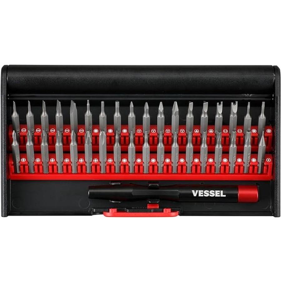 VESSEL（ベッセル） 精密差し替えドライバー ビット36本組 9836 時計