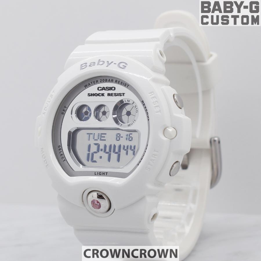 BABY-G CUSTOM ベビージー カスタム レディース 腕時計 BG6900 BG6901-7  シルバー925 日本製 手作り CROWNCROWN BG6900-018｜monopark｜03