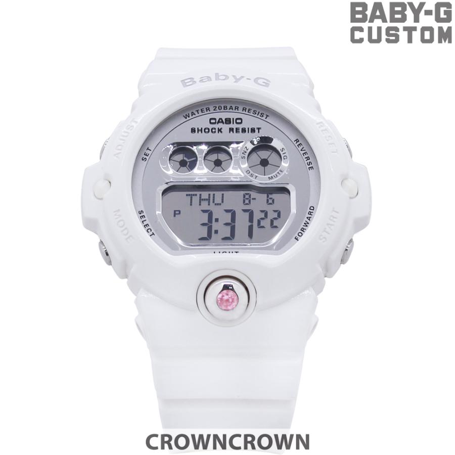 BABY-G CUSTOM ベビージー カスタム レディース 腕時計 BG6900 BG6901-7  シルバー925 日本製 手作り CROWNCROWN BG6900-018｜monopark｜04