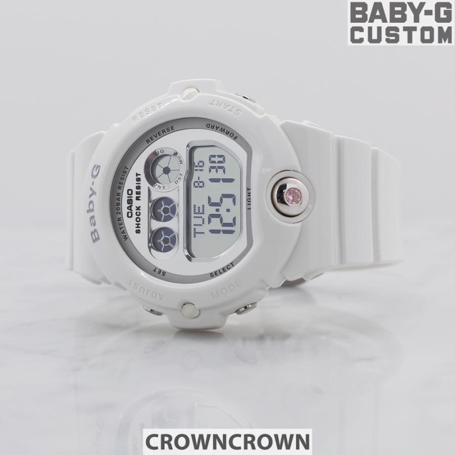 BABY-G CUSTOM ベビージー カスタム レディース 腕時計 BG6900 BG6901-7  シルバー925 日本製 手作り CROWNCROWN BG6900-018｜monopark｜05