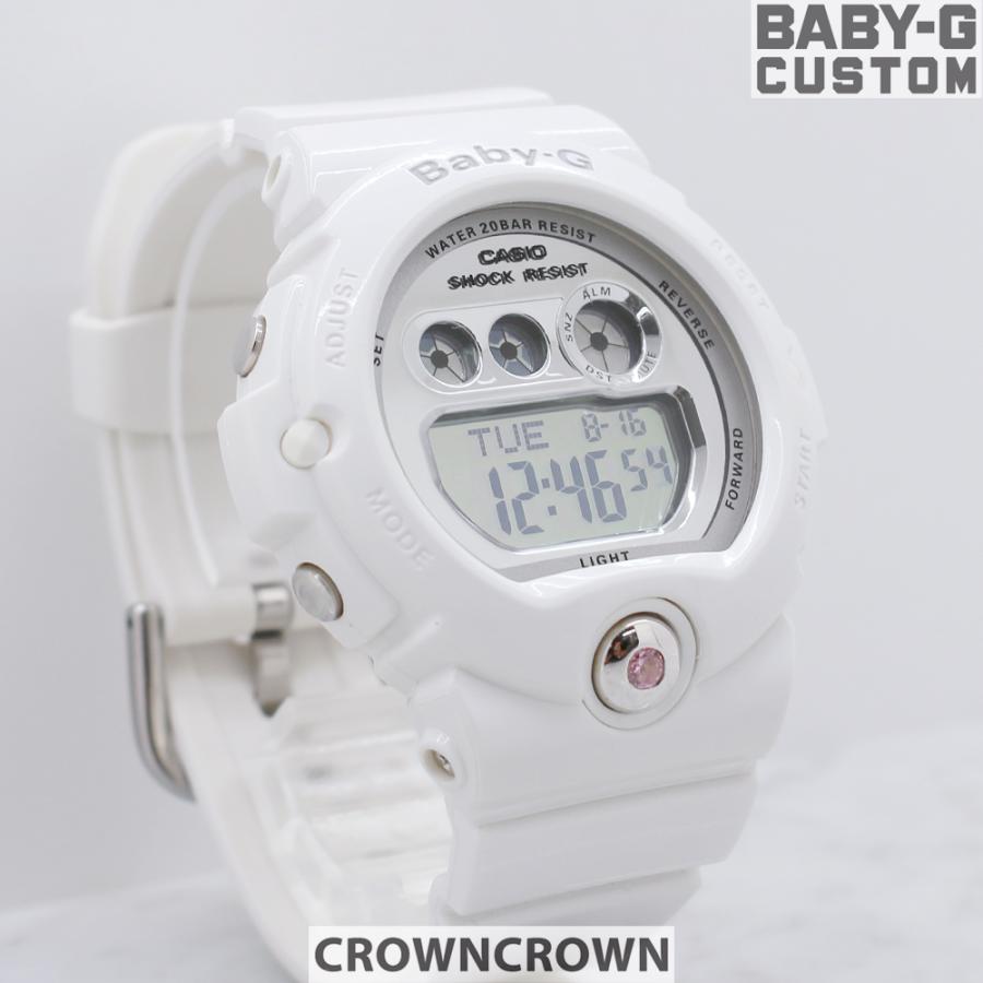 BABY-G CUSTOM ベビージー カスタム レディース 腕時計 BG6900 BG6901-7  シルバー925 日本製 手作り CROWNCROWN BG6900-018｜monopark｜06
