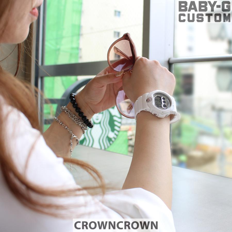 BABY-G CUSTOM ベビージー カスタム レディース 腕時計 BG6900 BG6901-7  シルバー925 日本製 手作り CROWNCROWN BG6900-018｜monopark｜08