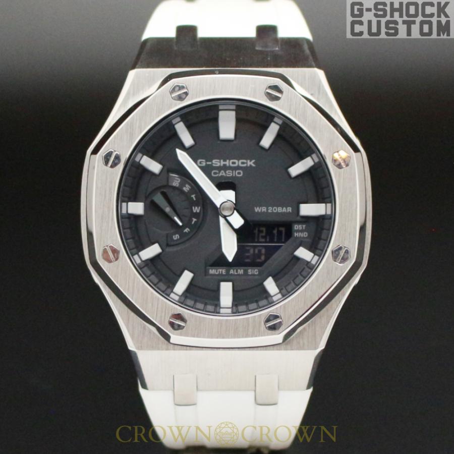 G-SHOCK CUSTOM ジーショック カスタム 腕時計カスタム ベゼル GA-2100-1A CROWNCROWN GA2100-020｜monopark