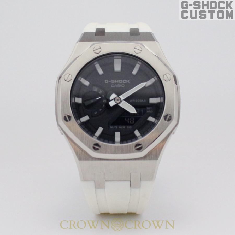 G-SHOCK CUSTOM ジーショック カスタム 腕時計カスタム ベゼル GA-2100-1A CROWNCROWN GA2100-020｜monopark｜11