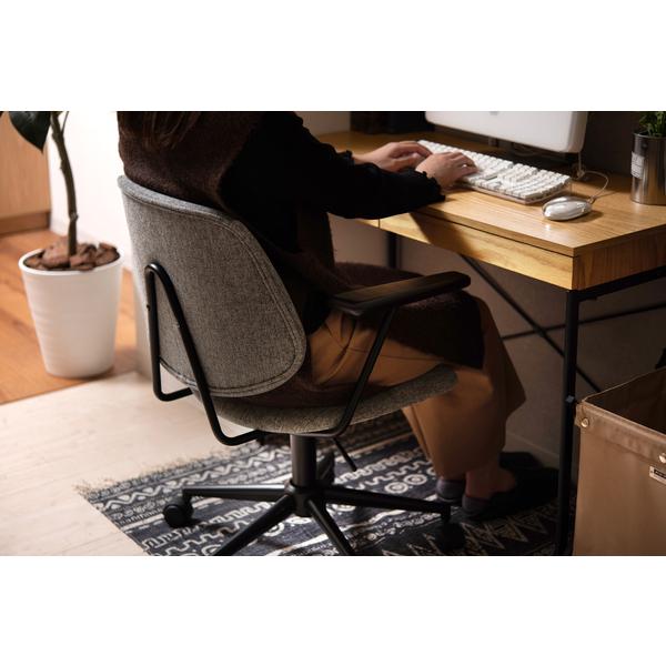 素敵でユニークな Pc 80gy デスクチェア 肘掛け 背もたれ 黒色 ブラック スタイリッシュ クッション イス 椅子 モダン シンプル ナチュラル インテリア 家具 居間 書斎 リビング オフィス ワークチェア Folliq4 Com