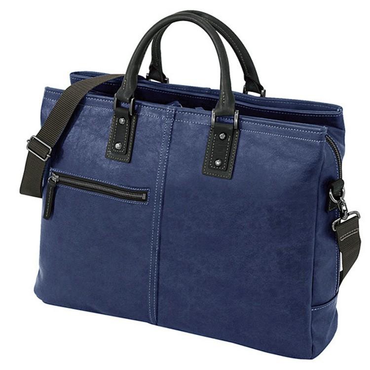 ビジネスバッグ メンズ 牛本革レザーBAGGEX 暁 あかつき 3層式