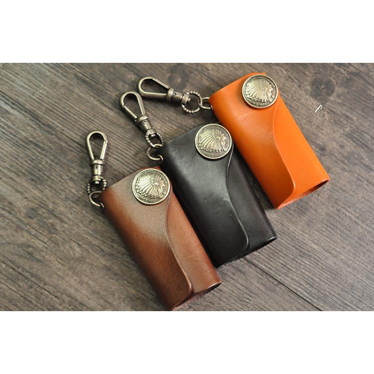 キーケース キーホルダー 本革 鍵収納 レディース メンズ 男女兼用 おしゃれ シンプル レザー 革 おしゃれ キーリング レザー 代 30代 40代 Keycase 2 Monoplaza 通販 Yahoo ショッピング