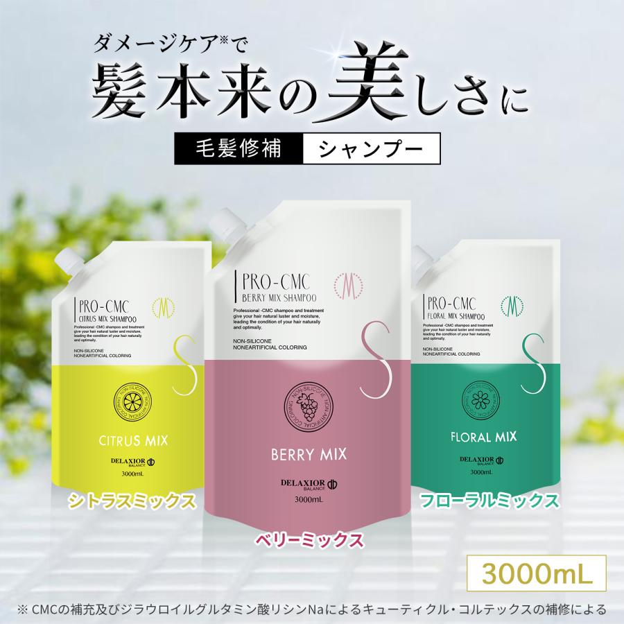 DELAXIOR（デラクシオ） プロ CMC シャンプー 単品 3000mL サロン専売