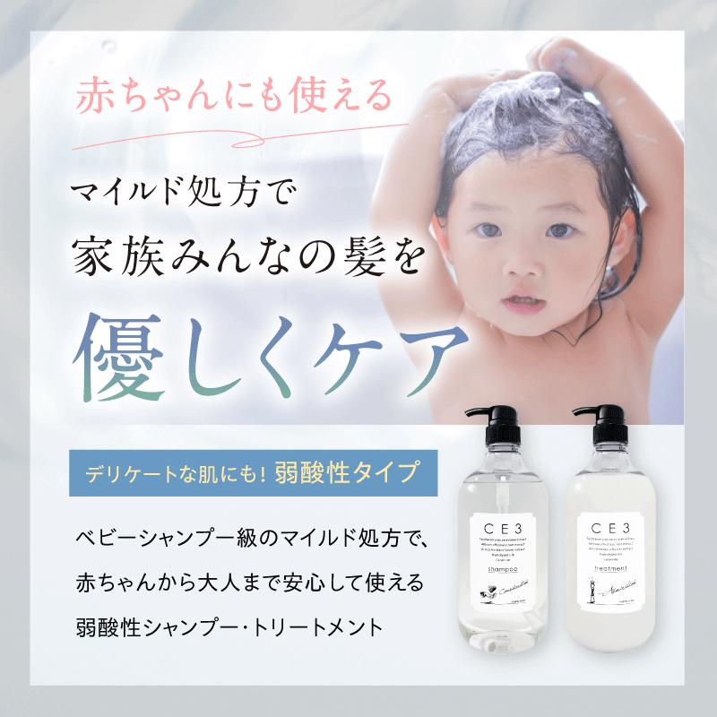 CE3 トリートメント 750g 2個セット 詰め替え 弱酸性 サロン専売 子供