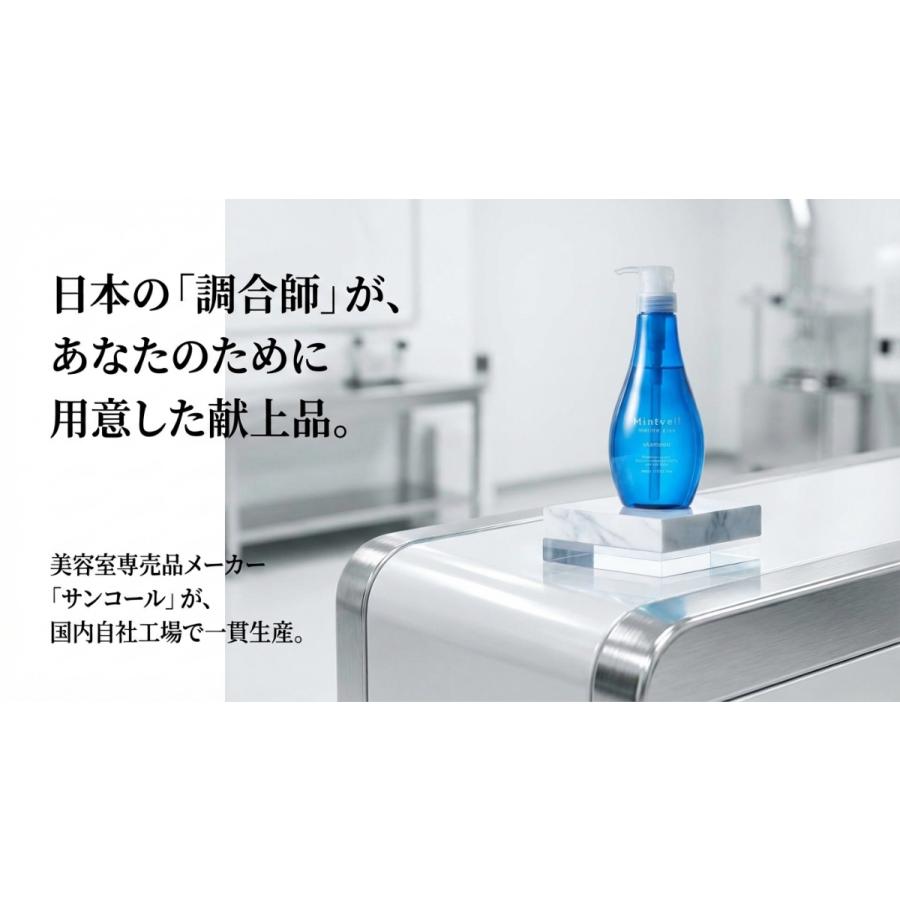 mintvell シャンプー サンコール ミントベル 550mL クール ヘアケア