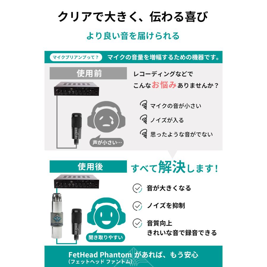 Triton Audio FetHead Phantom (トリトンオーディオ フェット Triton Audio FetHead Phantom (トリトンオーディオ フェット