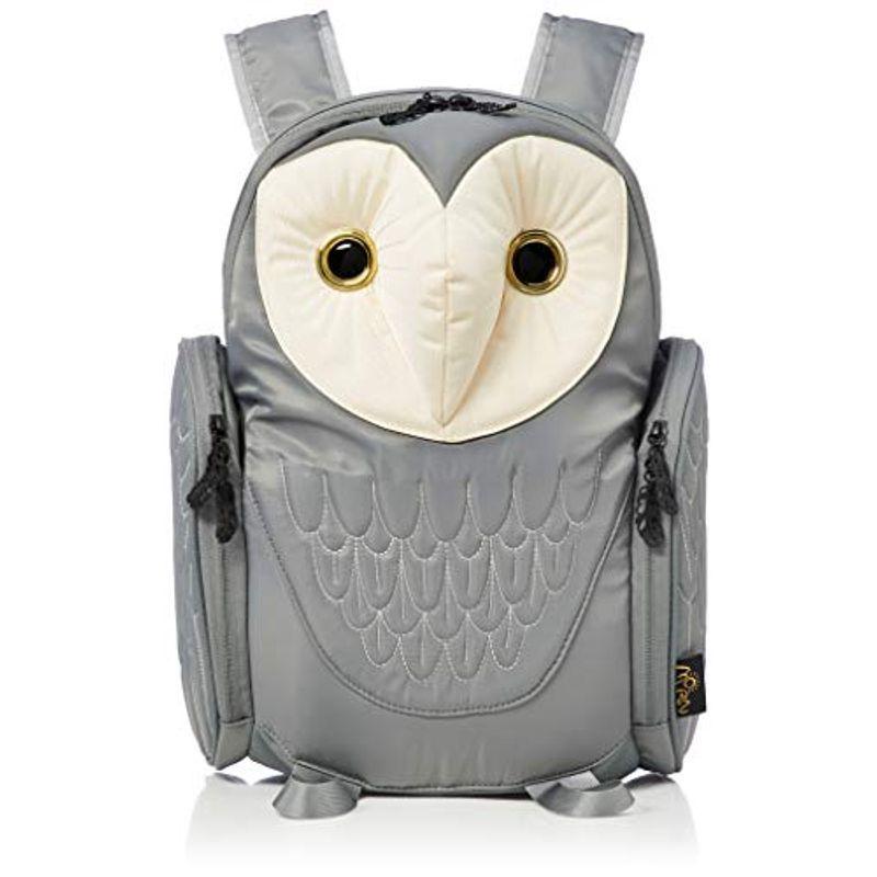 Morn Creations Creations メンフクロウ バックパック バックパック グレー メンズファッション Mサイズ Monoppy