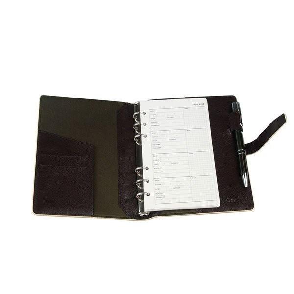 服部 RYU'S ONE リューズワン GG システム 手帳 カバー 15mm 6穴