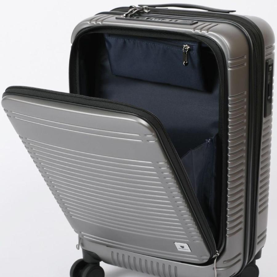 【ポイント10倍】BERMAS EURO CITY ユーロシティ フロントオープン スーツケース ファスナー エキスパンダブル 4輪 48cm 38L TSロック マットブラック 6029510 EURO CITY 【ポイント10倍】BERMAS ユーロシティ フロントオープン