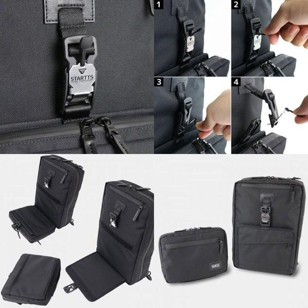 STARTTS ブラックバックパック Amazon.co.jp: STARTS SU-03-BK SUV Business Bag Backpack