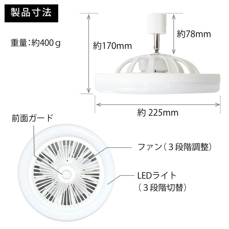 ダクトレール用ファン ライト付 照明 サーキュレーター 観葉植物
